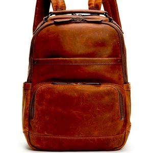 Frye leather backpack. Barely used. Mint shape.